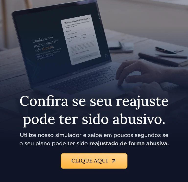 Calculadora de reajuste abusivo do plano de saúde