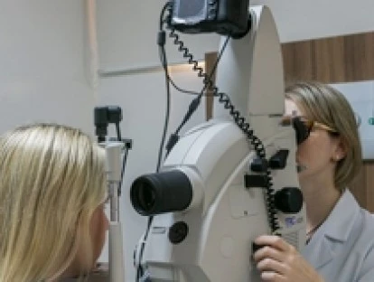 Biometria Óptica do Olho Direito