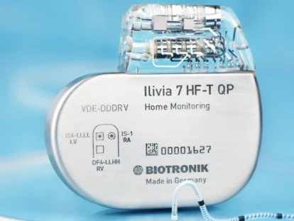 Gerador de Cardiodesfibrilador Biotronik Intica 5 DR-T 