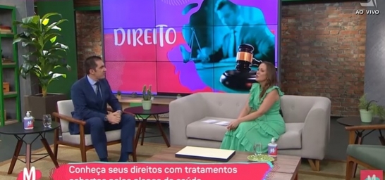 Elton Fernandes fala sobre coberturas dos planos de saúde no Programa Mulheres, da TV Gazeta