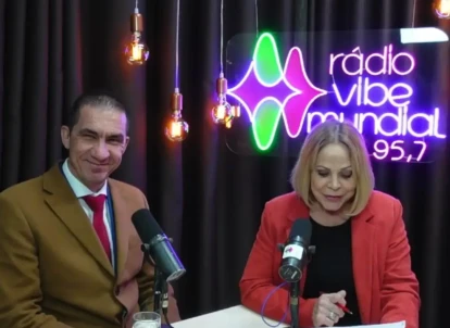 Elton Fernandes participa do programa Boa Vibe, da Claudete Troiano
