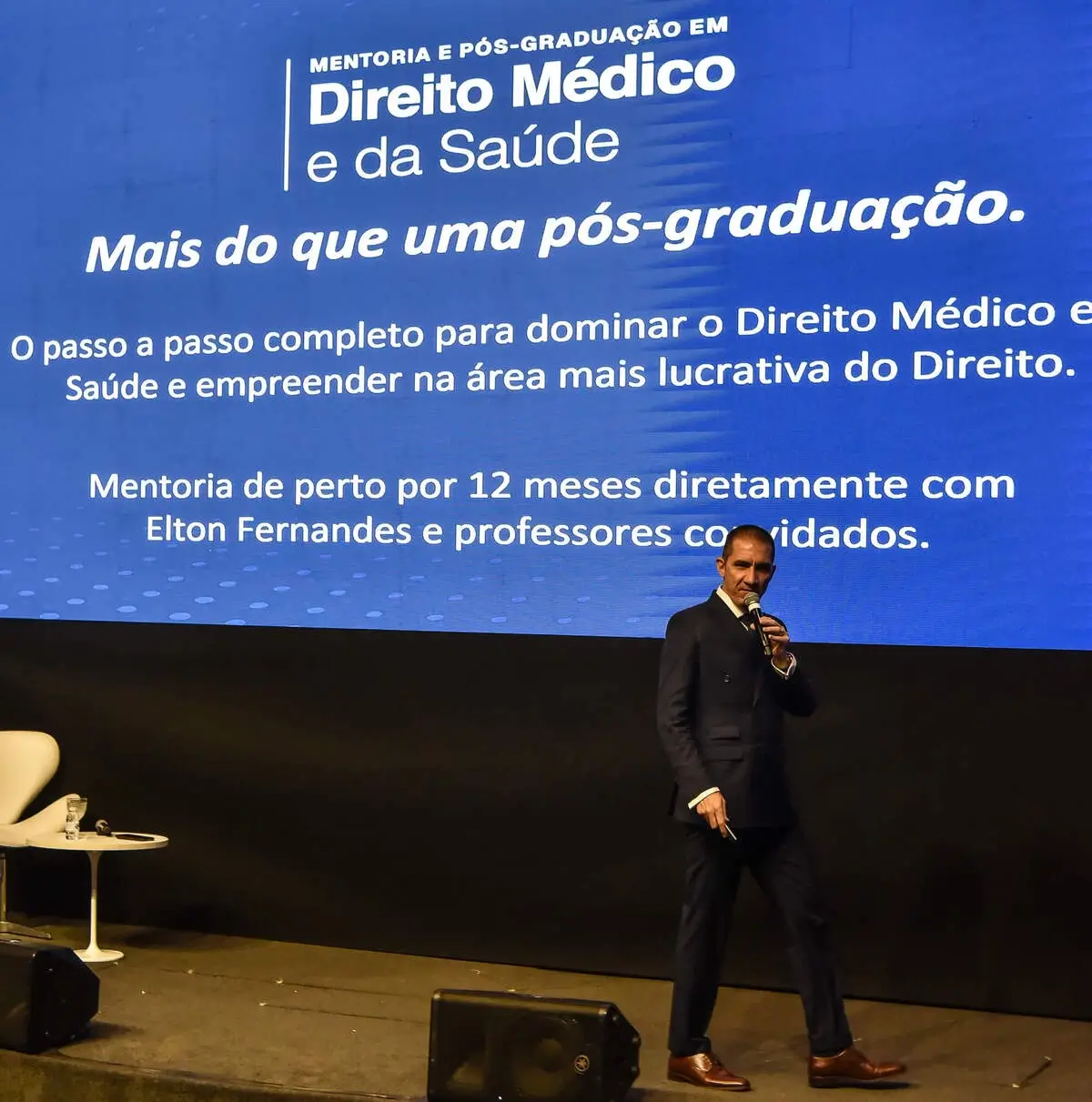 Lançamento da pós-graduação em Direito da Saúde no Summit
